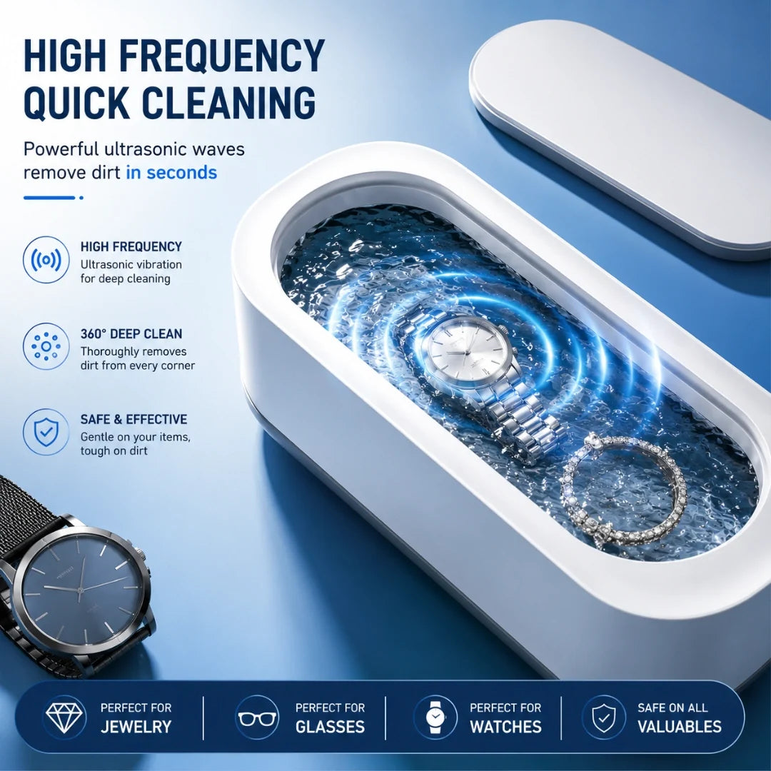 💎 Avenro PureWave™ - Multi-Purpose Ultrasonic Cleaner