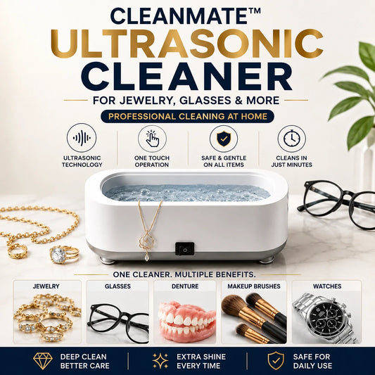 💎 Avenro PureWave™ - Multi-Purpose Ultrasonic Cleaner